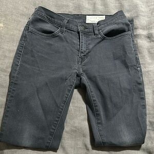 Imogene + Willie Virginia Slim dark grey Jeans 26